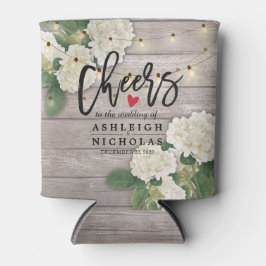 あじさい結婚を愛する応援Stringライトウッド 缶クーラー