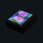あじさい花ギフトボックス ギフトボックス<br><div class="desc">美しいあじさい花ギフトボックス – MIGNED Art's – カスタマイズ絵を描可能</div>