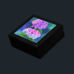 あじさい花ギフトボックス ギフトボックス<br><div class="desc">美しいあじさい花ギフトボックス – MIGNED Art's – カスタマイズ絵を描可能</div>