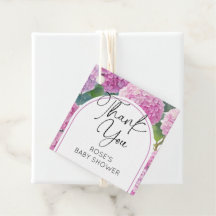 あじさい花ベビーシャワー