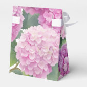 あじさい花ベビーシャワー フェイバーボックス (裏面サイド)