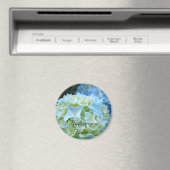 あじさい花マグネットブルーアジサイフローラ マグネット (インサイチュ (食洗機))