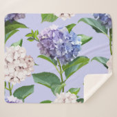 あじさい花：数々の – 色のフローラテクスチャ。 シェルパブランケット (正面(横))