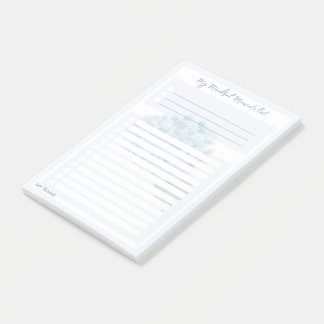 あじさい花「My Mindful Moments Lists」 ポストイット