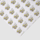 あじさい花inハート 薄葉紙 (詳細)