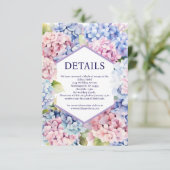 あじさい詳細エンクロージャカード エンクロージャーカード (スタンド正面)