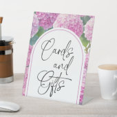 あじさい赤ちゃんシャワーカードギフト 台座サイン (インサイチュ)