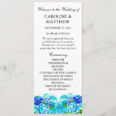 あじさい青フローラウォーター素朴カラー結婚ズ プログラム (正面)