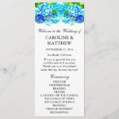 あじさい青フローラウォーター素朴カラー結婚ズ プログラム (正面)