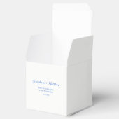 あじさい青フローラ結婚ズ フェイバーボックス (オープン)