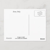 あじさかご付き自転車 ポストカード (裏面)