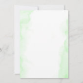 あじさびピンクのフローラセージ風船 招待状 (裏面)