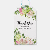 あじさびピンクのフローラバルーン ギフトタグ (正面)