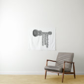 あす遊の無いようなギター タペストリー (インサイチュ(横))