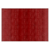 あずき色の赤いタケ木製の穀物の一見 カッティングボード (正面)