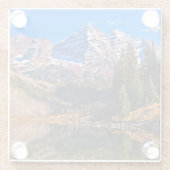 あずき色の鐘 ガラスコースター (裏面)