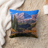 あずき色の鐘 クッション (ブランケット)