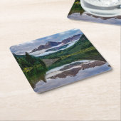 あずき色の鐘 スクエアペーパーコースター (アングル)