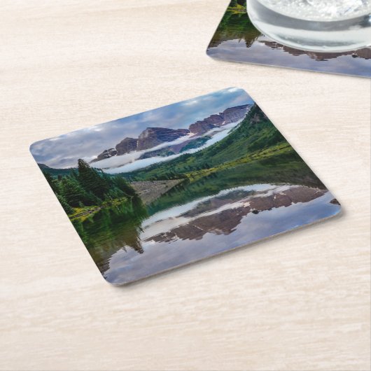 あずき色の鐘 スクエアペーパーコースター (アングル)