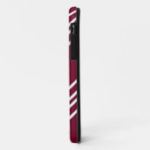 あずき色のiPhone 5カバーの陰刻 Case-Mate iPhoneケース (裏面/左)