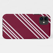 あずき色のiPhone 5カバーの陰刻 Case-Mate iPhoneケース (裏面(横))