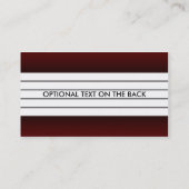 あずき色は窓衰退しました 名刺 (裏面)