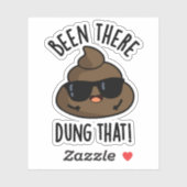 あそこにあのウンチプリンおもしろいが シール (シート)