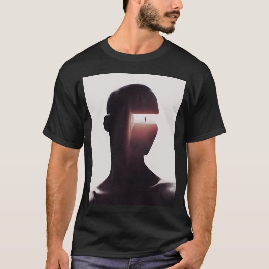 あそこに何がある Tシャツ (正面)