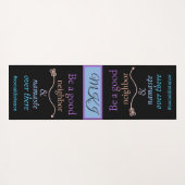 あそこのおもしろい引用文ナマステ ヨガマット (裏面(横))