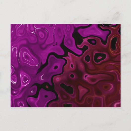 あそこの抽象芸術 ポストカード (正面)