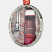 あそこまで奥の方へ。 メタルオーナメント (左)