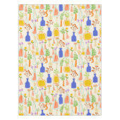 あたかも永遠に生きるように庭を テーブルクロス (正面)