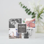 あたたかい願いとホリデーキス | クリスマスツリーの下で感謝 シーズンポストカード (スタンド正面)