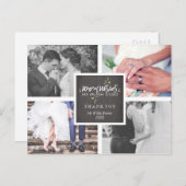 あたたかい願いとホリデーキス | クリスマスツリーの下で感謝 シーズンポストカード (正面/裏面)