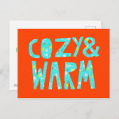 あたたかくて居心地がいい シーズンポストカード (正面/裏面)