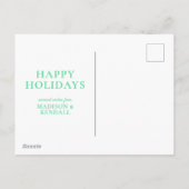 あたたかくて居心地がいい シーズンポストカード (裏面)