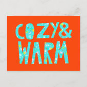 あたたかくて居心地がいい シーズンポストカード (正面)