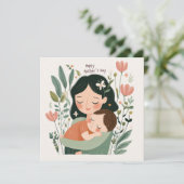 あたたかくて心がこもった母の日のカード シーズンカード (スタンド正面)