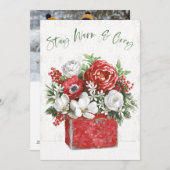 あたたかく&あぐらをかかって シーズンカード (正面/裏面)