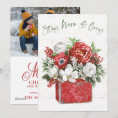 あたたかく＆コージーに シーズンカード (正面/裏面)