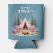 あたたかなキャンプの美学 グランピング テント & キャンプファイヤー 缶クーラー (正面)