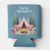 あたたかなキャンプの美学 グランピング テント & キャンプファイヤー 缶クーラー (裏面)