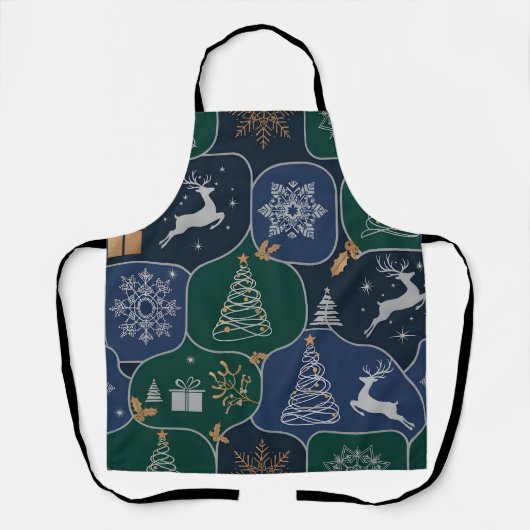 あたたかなクリスマスの魔法 エプロン (正面)