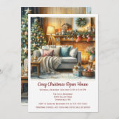 あたたかなクリスマス オープンハウス 招待状 (正面/裏面)