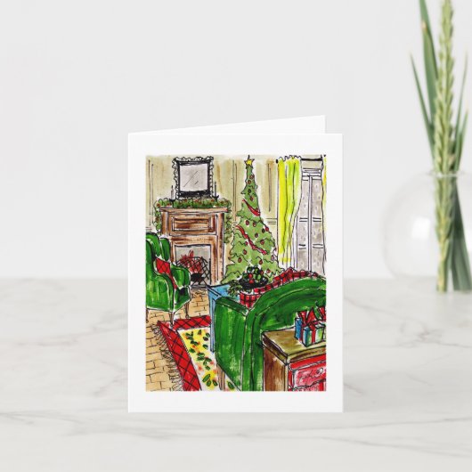 あたたかなクリスマス カード (正面)