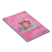 あたたかなチョコレートの願い - 子供たちの芸術作品 ノートブック (右側)