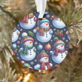 あたたかなフェスティブスノーマン オーナメント