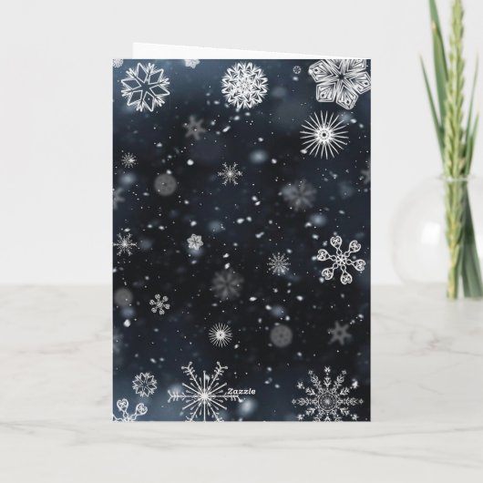 あたたかなホリデーシーズンの生姜の家のこと シーズンカード (裏面)