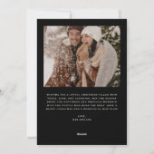 あたたかな冬の花の写真 シーズンカード (裏面)