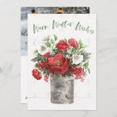 あたたかな冬の願い シーズンカード (正面/裏面)